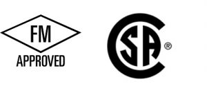 FM And CSA Approved Logos