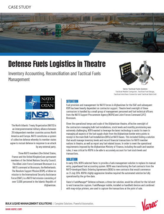 PRO146 Defense Logistics Case Study Cover